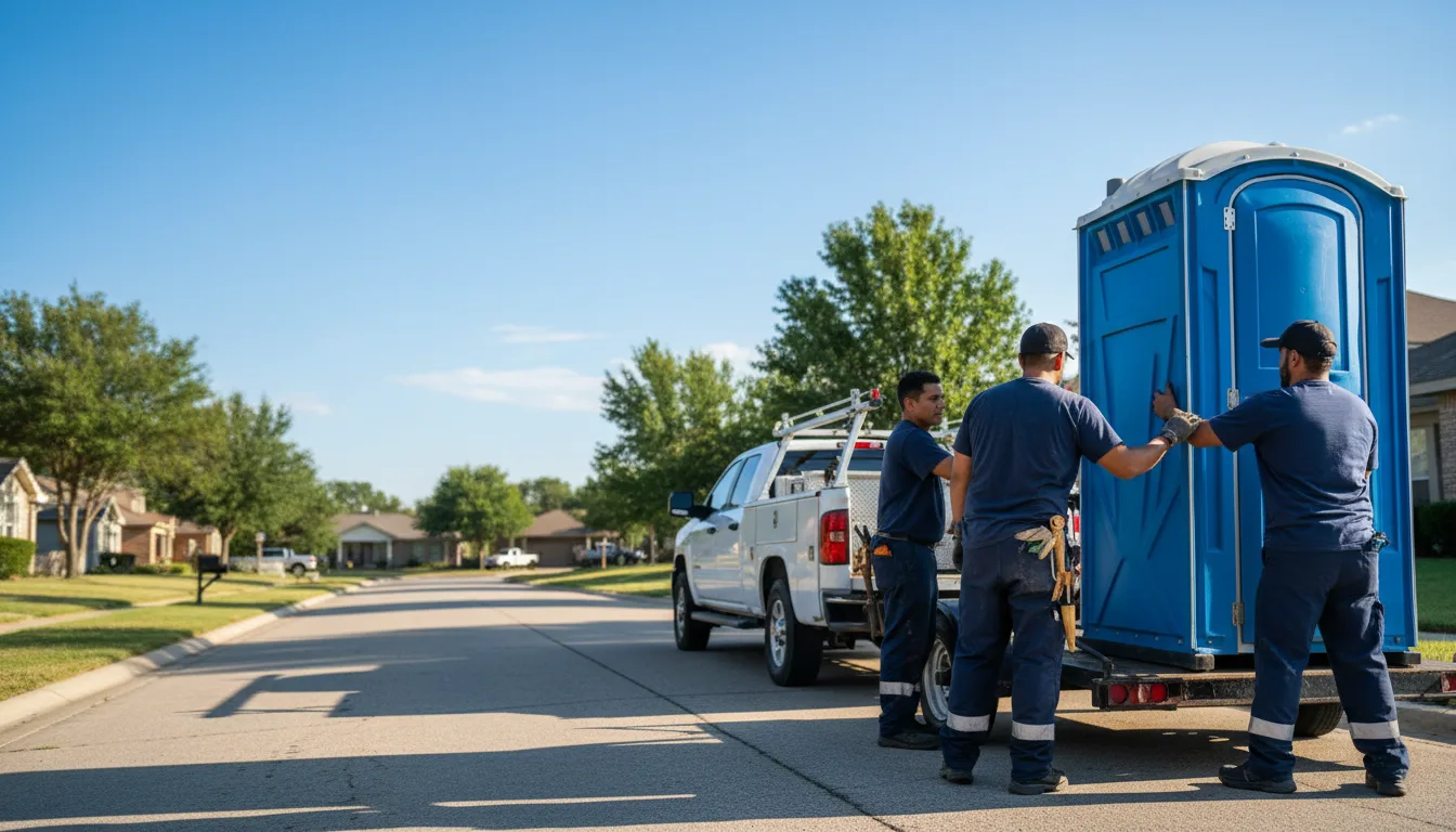 Portable Toilet Rental in Channing, TX near me